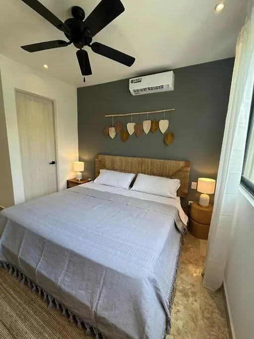 Apartamento De Lujo 2 Dormitorios Con Balcon Aldea Zama Tulum Apartment