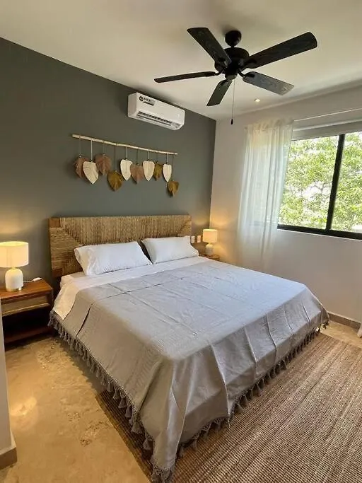 Apartamento De Lujo 2 Dormitorios Con Balcon Aldea Zama Tulum Apartment