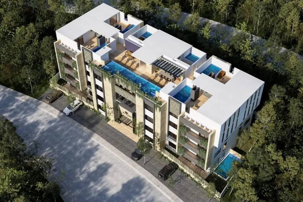 Apartamento De Lujo 2 Dormitorios Con Balcon Aldea Zama Tulum Mexico